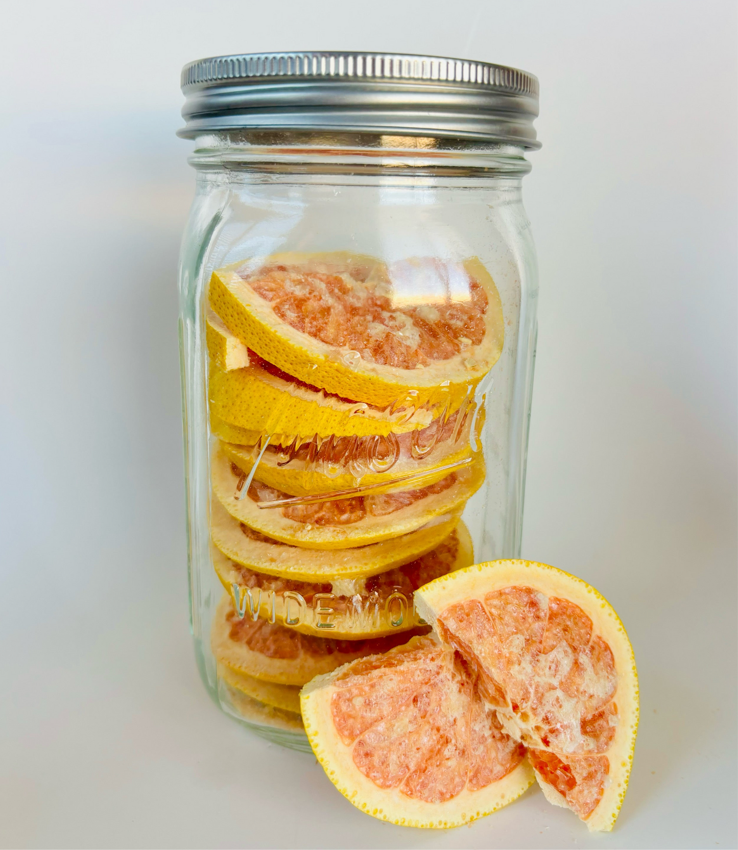 Freeze Dried Grapefruit Slices