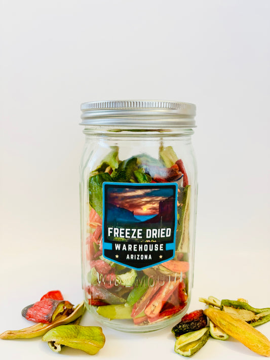 Freeze Dried Hot Pepper Mix