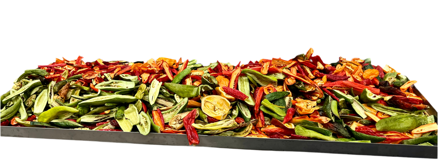 Freeze Dried Hot Pepper Mix