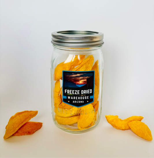 Freeze Dried Peach Slices