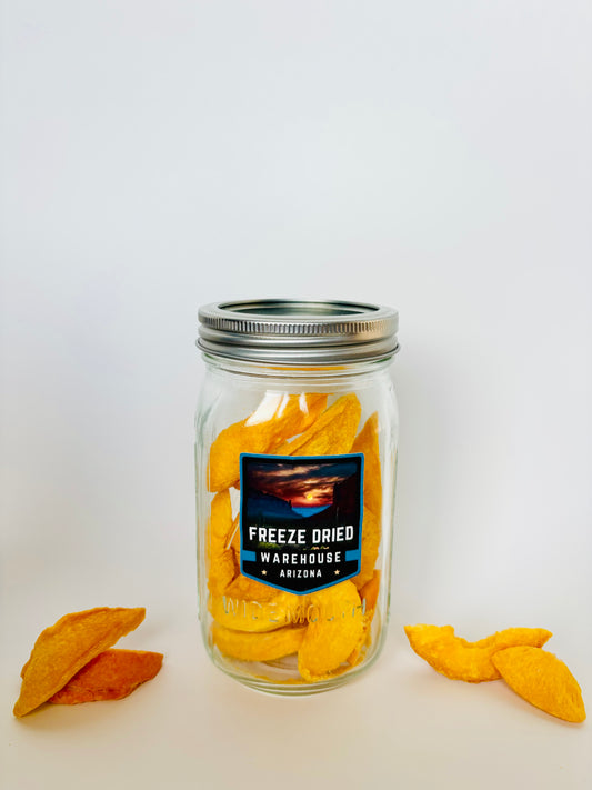 Freeze Dried Peach Slices