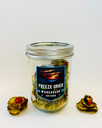 Spicy Freeze Dried Pickles