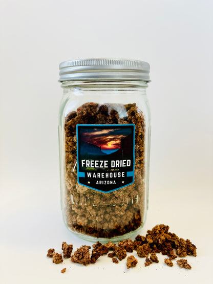Freeze Dried 95% Lean Ground Beef
