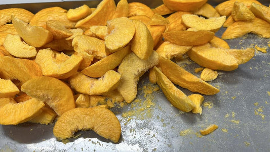 Freeze Dried Peach Slices